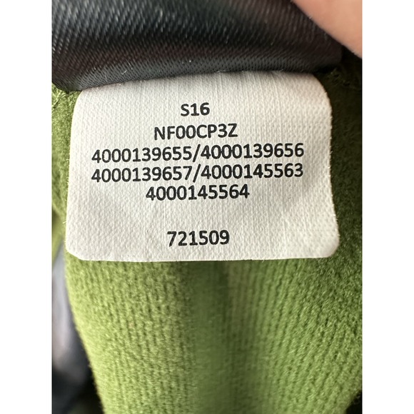 The North Face Jacket Mens Large Green Cinder Tenacious Full Zip Fleece Outdoors - Picture 9 of 13